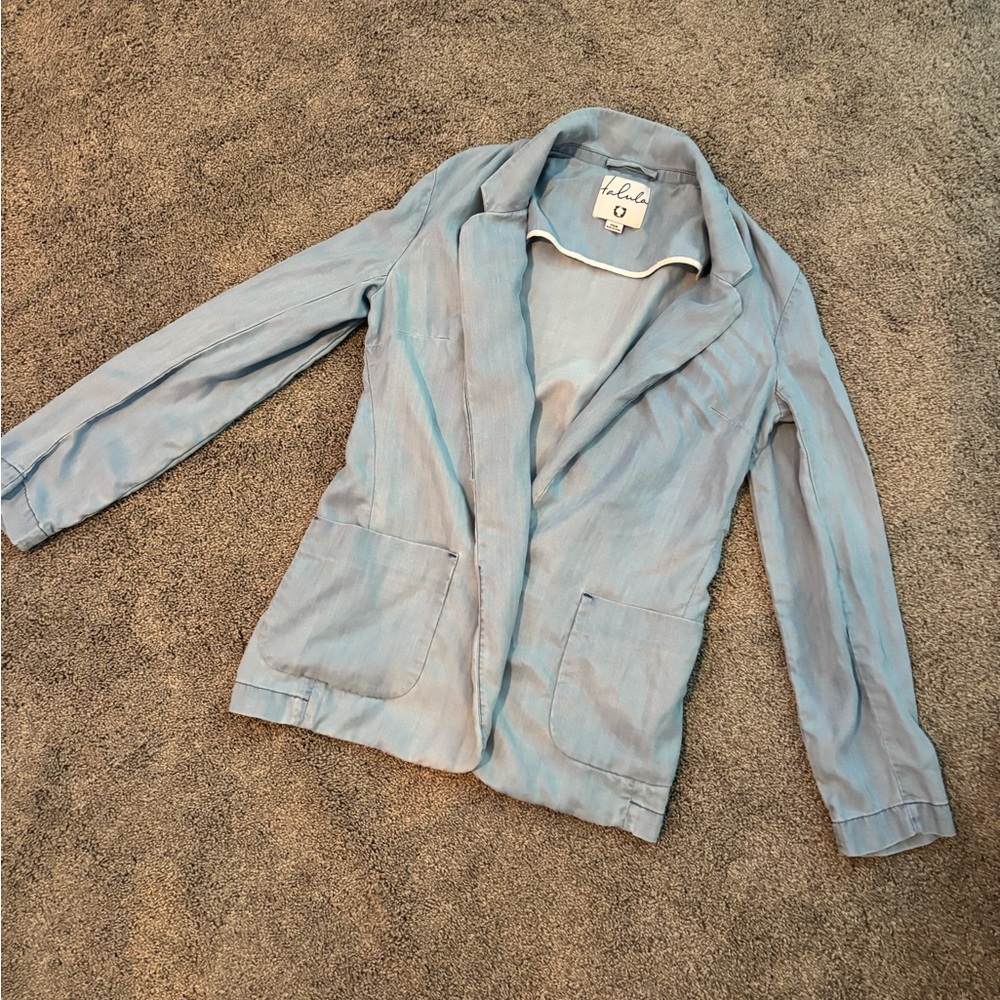 Talula / Aritzia - Early 2010’s Blue Women's Work to Club Blazer